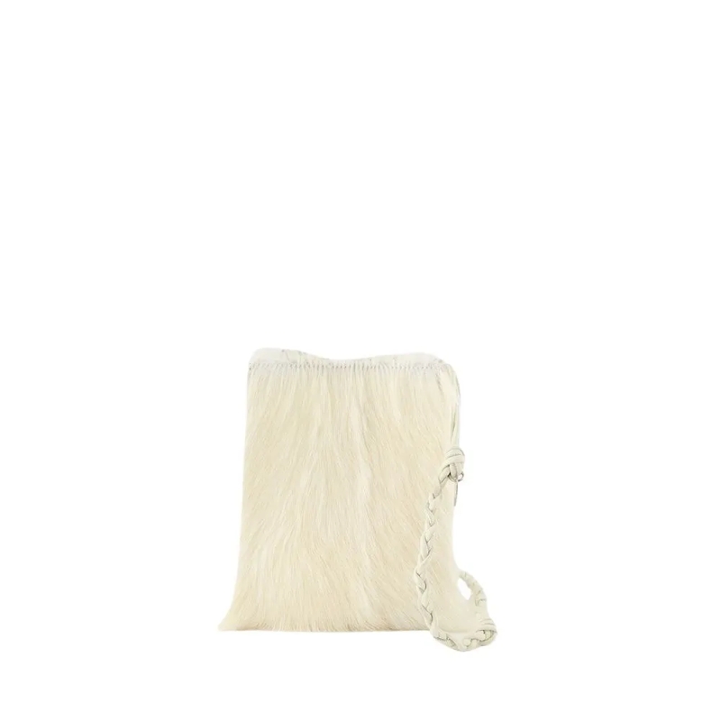 Jil Sander Schultertasche Tangle Small Crossbody - Leather - White White