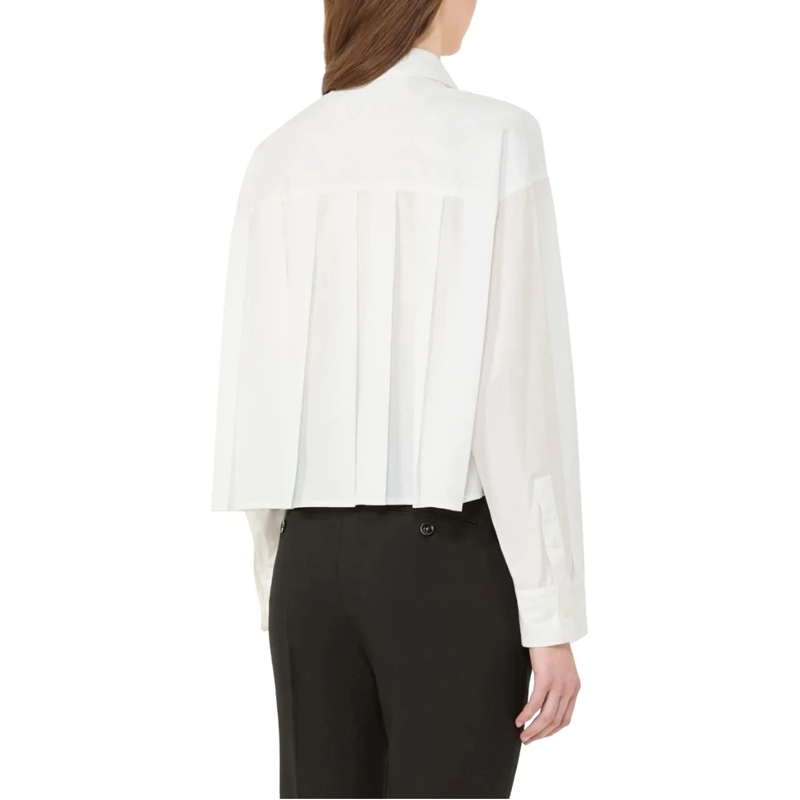 Max Mara Chemisier Max Mara Weekend Wkdeden Blouses Ecru 261511109160 weiß(Image 4)