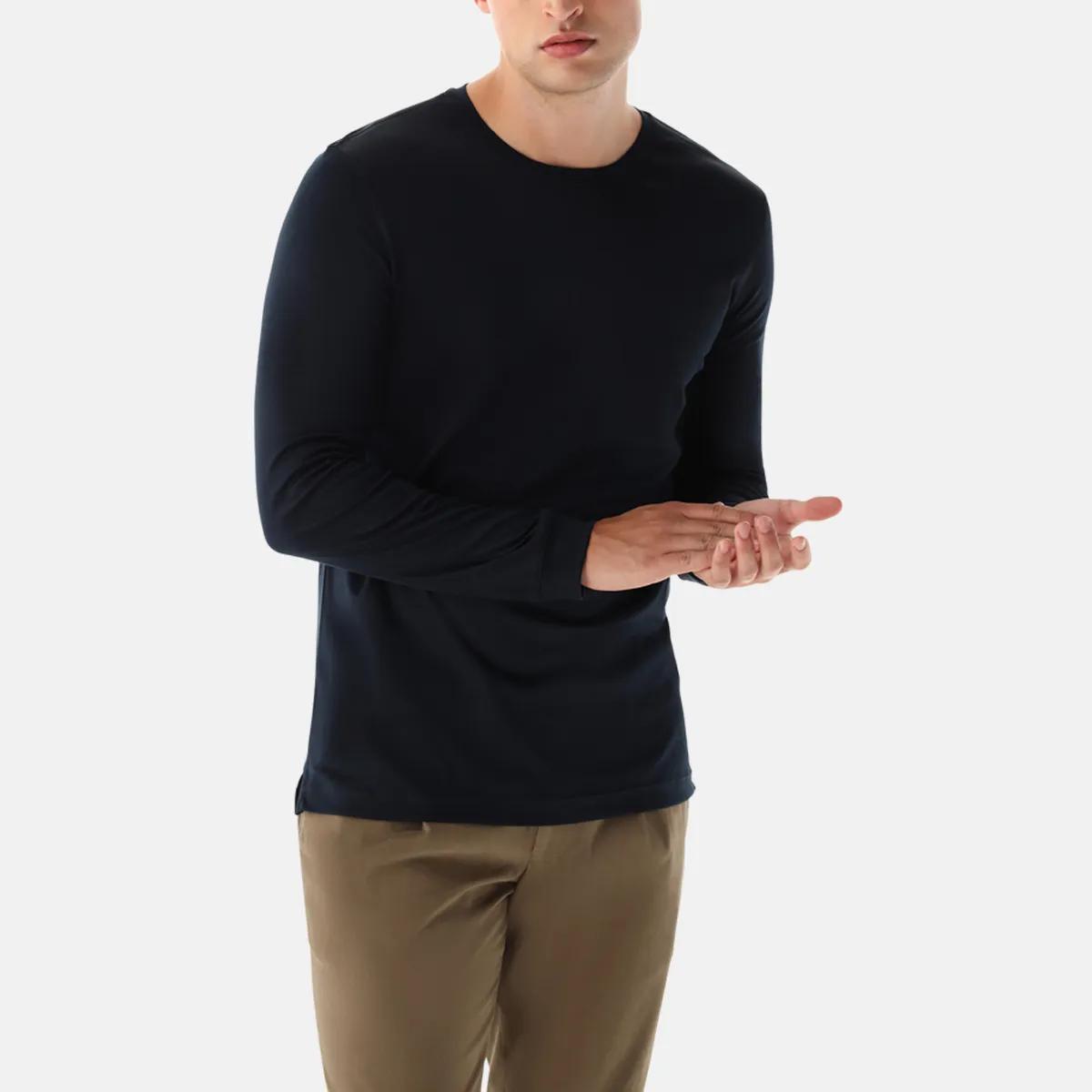 Thumbnail - VAN LAACK - Longsleeves Polo Uni - Größe XXL - blau
