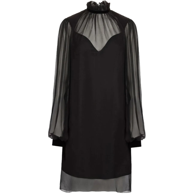 Nina Ricci Midikleid Dresses Black schwarz