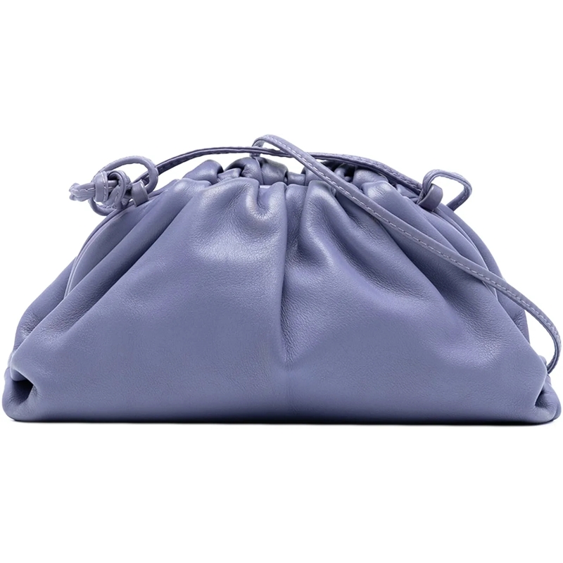 Bottega Veneta Schultertasche Lambskin The Mini Pouch Crossbody lila