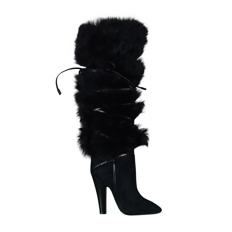 Saint Laurent Stiefel Jokull Boots Black