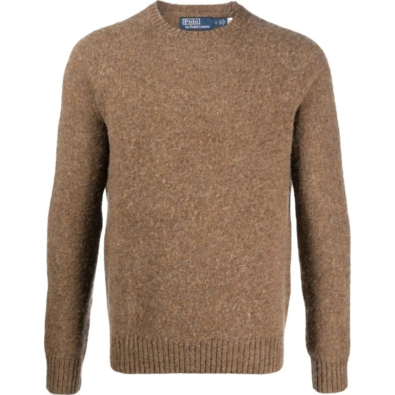 Ralph Lauren  Aviator Wool Sweater braun