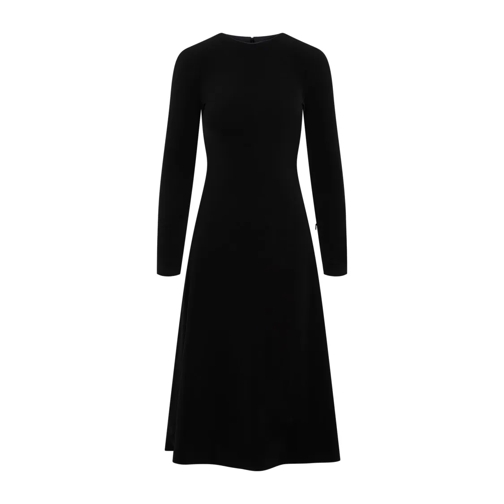 Balenciaga Midi-Kleider Black Midi Dress Black