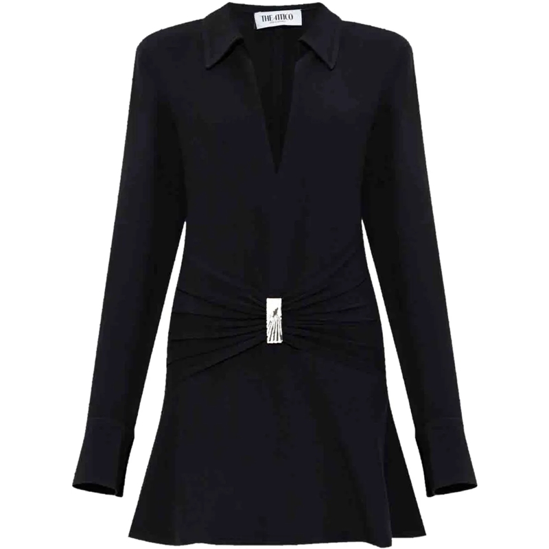 The Attico Minikleid Dresses Black schwarz