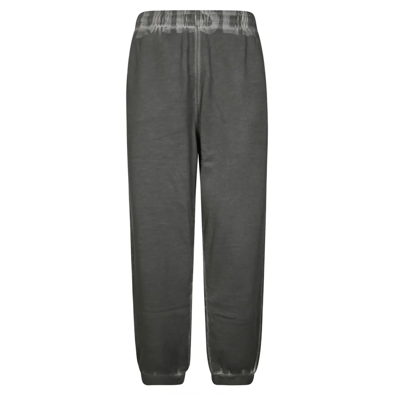 Diesel Jogginghose Dark Grey Sweatpants With Relaxed Fit And Textured Grey