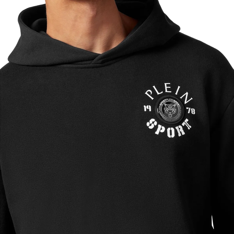 Plein Sport Top Hoodie schwarz(Image 5)