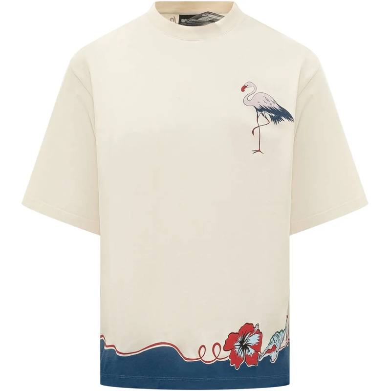 Dsquared2 T-shirt T-shirt con Stampa Grafica weiß