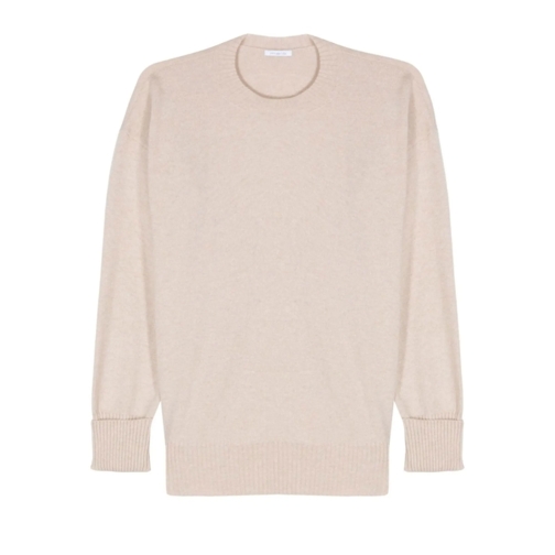 Malo Pullover Cashmere Crew Neck Sweater Neutrals