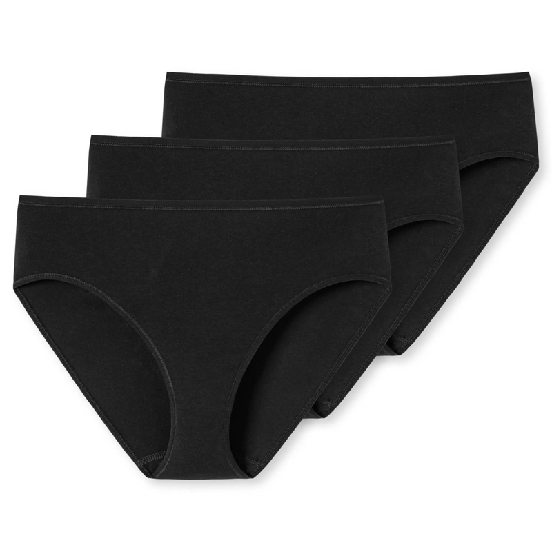 SCHIESSER  3er Pack schwarz