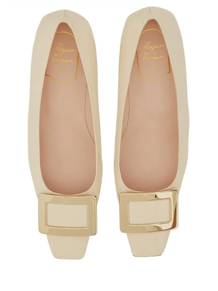 Thumbnail - Roger Vivier Hohe Schuhe - Belle Vivier Pumps - Gr. 36 (EU) - in Beige - für Damen