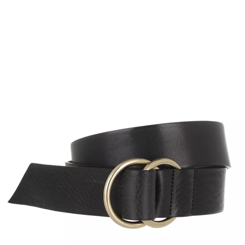 Closed Belt Leather Black Leather Belt