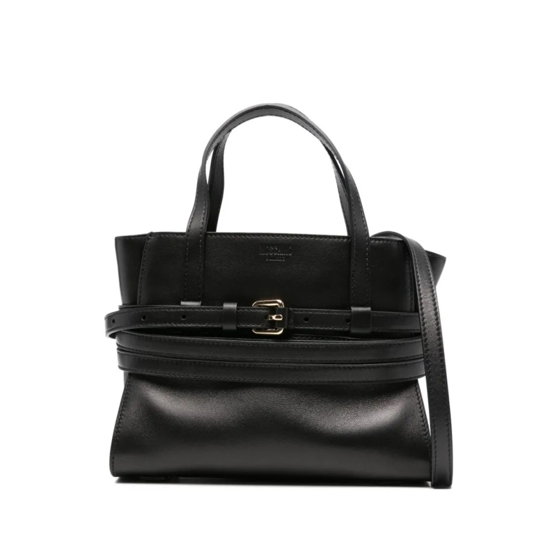 Moschino Sac à bandoulière Structured Black Handbag Black