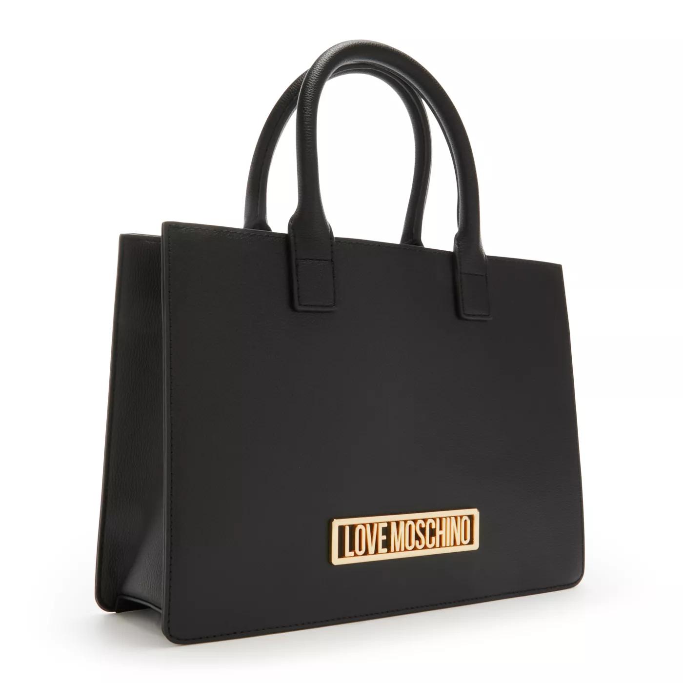 Love Moschino Crossbody bags Natural damen Handtasche Schwarz JC4 in zwart