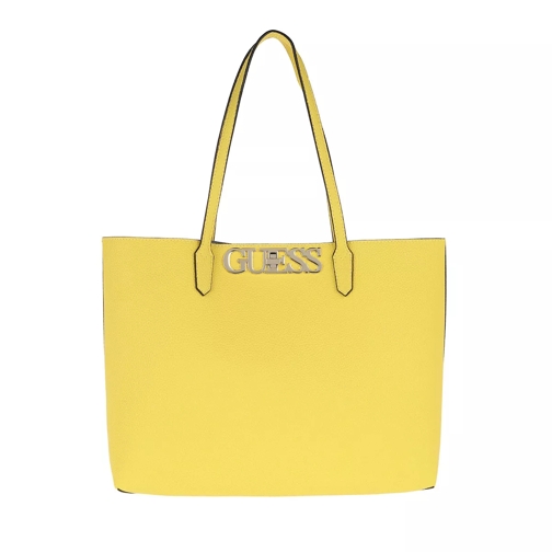 Guess Uptown Chic Barcelona Tote Lime Shoppingväska