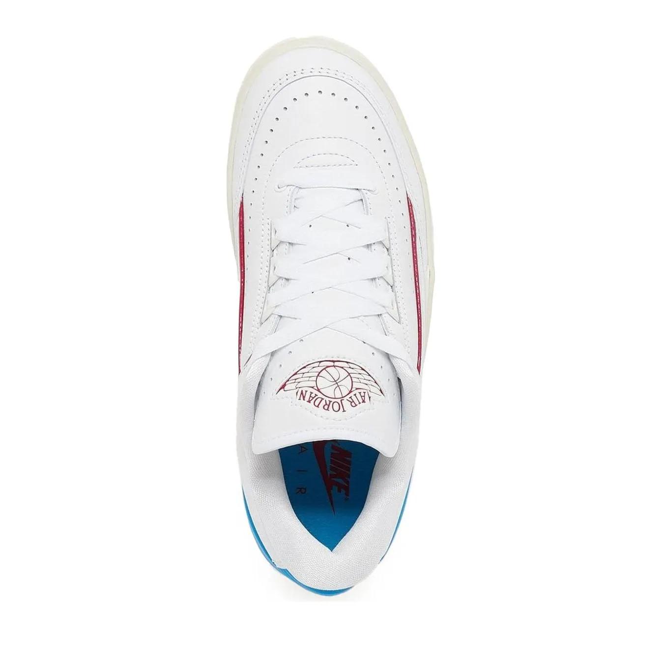 Thumbnail - Nike Low-Top Sneaker - Air Jordan 2 Retro Low 'unc To Chicago' Sneakers - Gr. 42 (EU) - in Weiß - für Damen