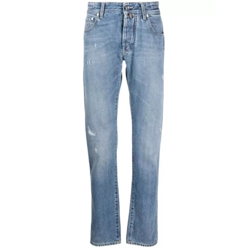 Jacob Cohen Bard Limited Edition Blue Denim Pants Blue 