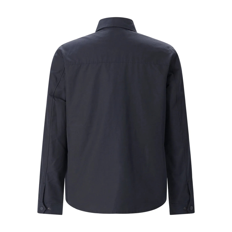 Woolrich Übergangsjacke Hemdjacke aus Baumwolle blau(Image 2)