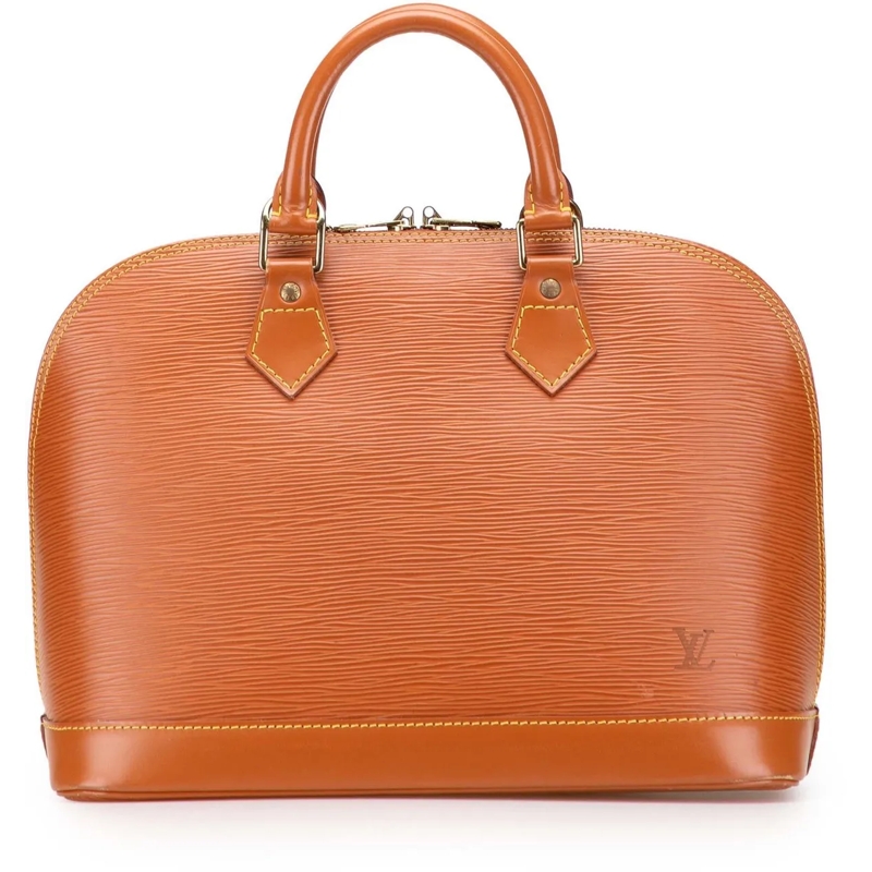 Louis Vuitton Tote Epi Alma PM braun