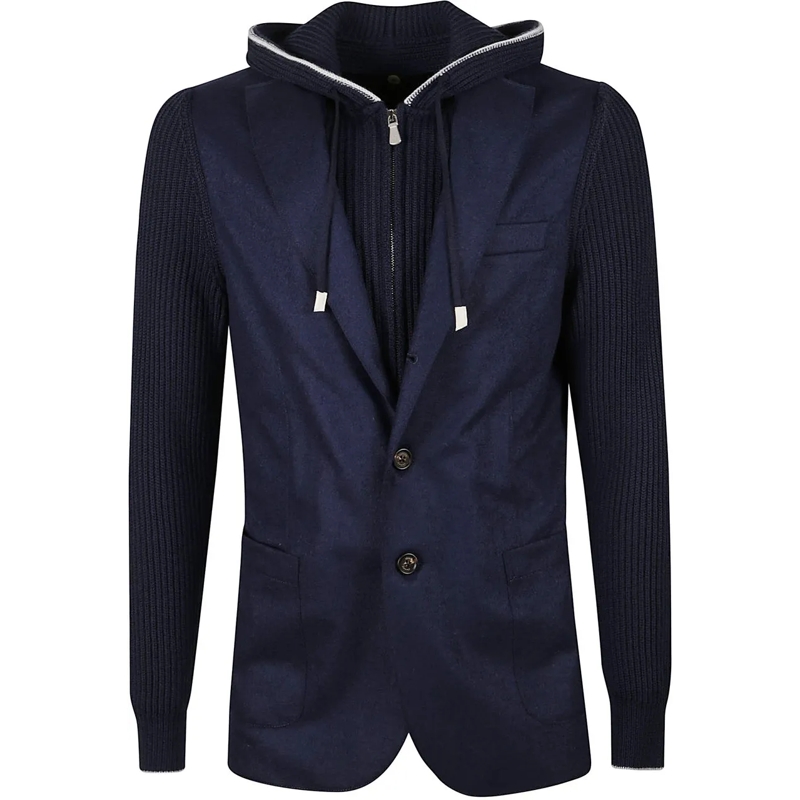 Eleventy  Jacket Blue blau