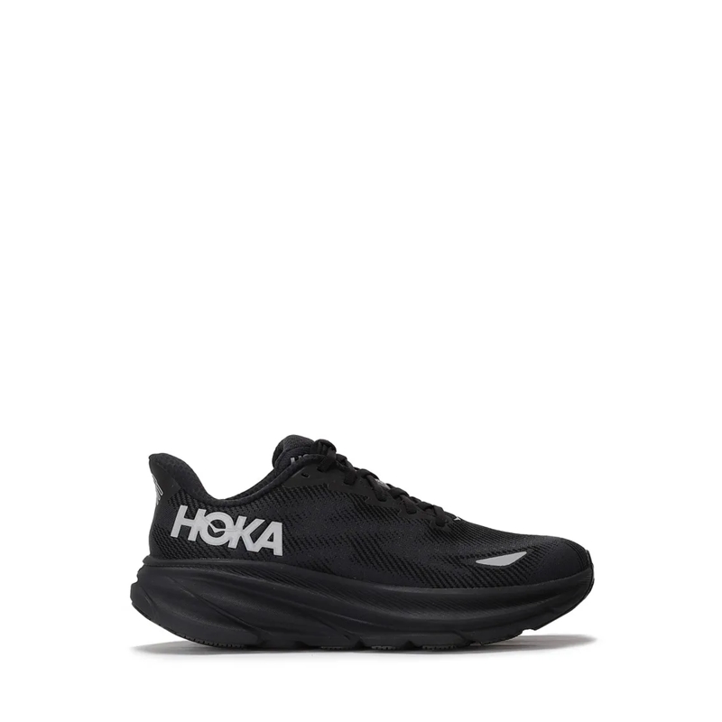 Hoka Lage-top sneaker Streamlined Black Running Sneakers With Cushioned  Black