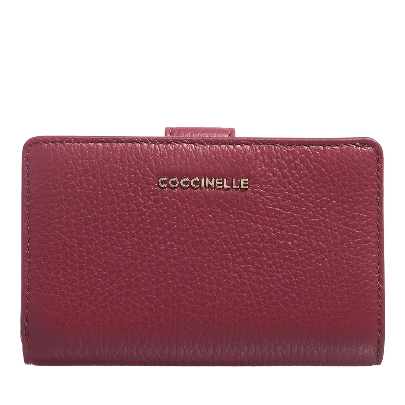 Coccinelle Bi-Fold-Portemonnaie Metallic Soft Ribes