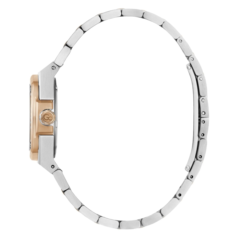 GC Quarzuhr Quarz Tages- Und Datumsuhr Gc Coussin Shape Mini silber(Image 4)