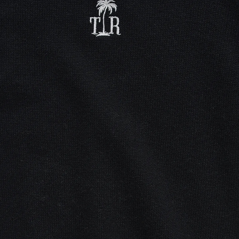True Religion Pullover Poloshirt schwarz(Image 5)