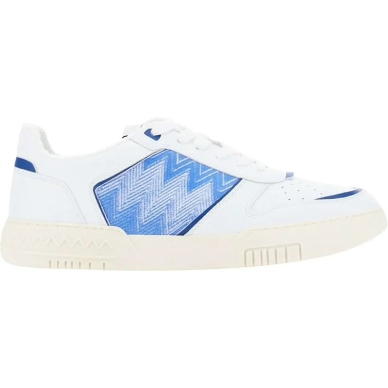 Missoni Lage-top sneaker Basket New Low Sneakers weiß