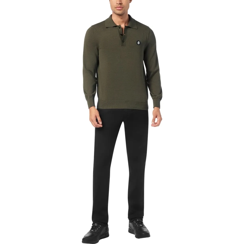 BILLIONAIRE Top Poloshirt Ls grün(Image 3)