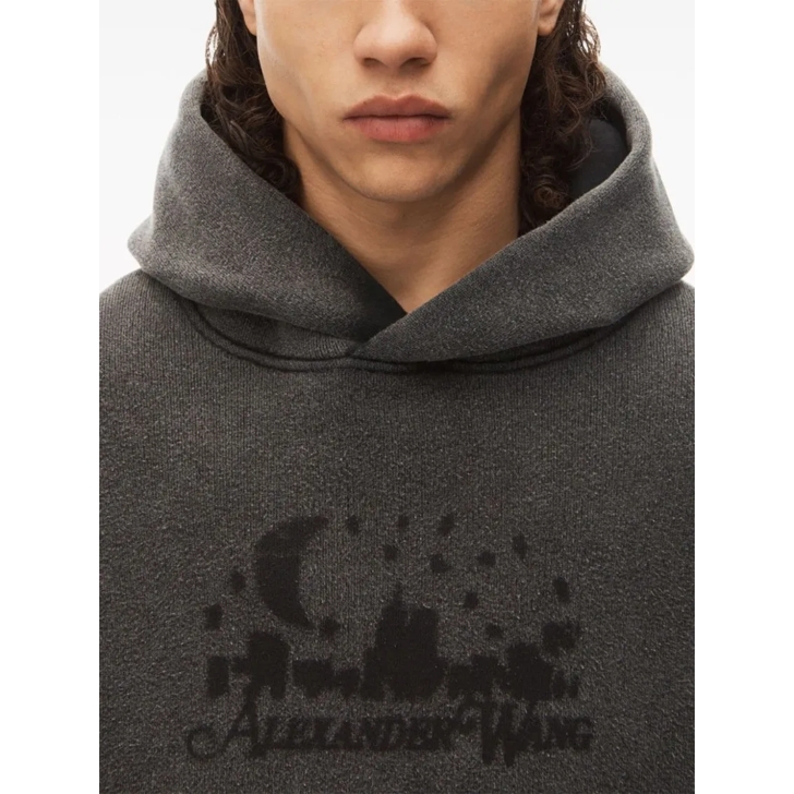 Alexander wang credit card hoodie online