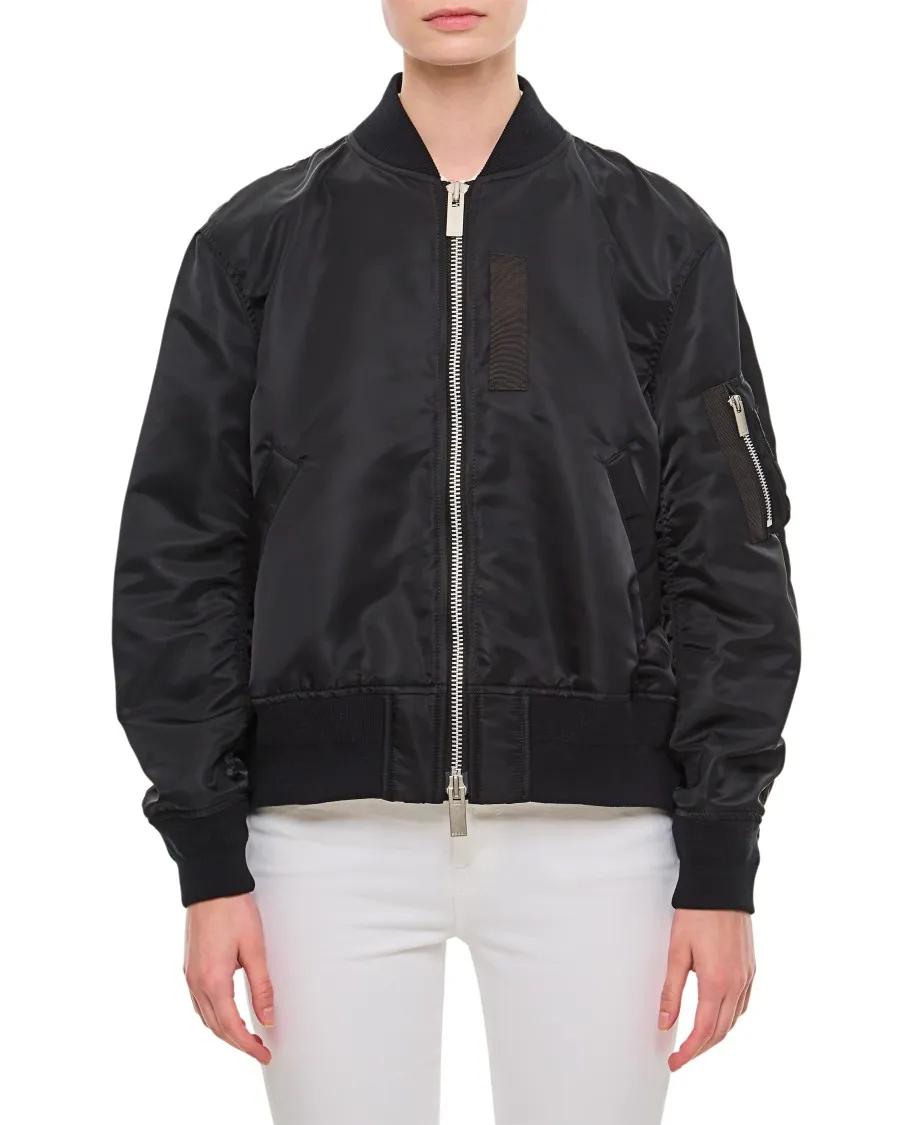 Sacai - Nylon Twill Blouson - Größe 2 - schwarz