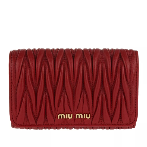 Miu Miu Wallet Slg Fuoco Portemonnaie mit Überschlag