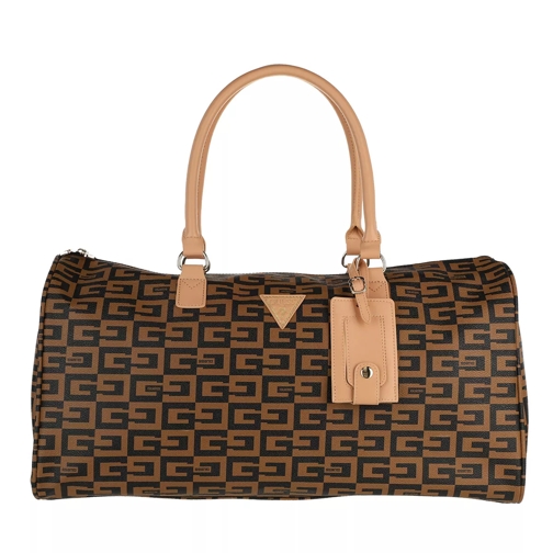 Guess 40Th Anniversary 18In Cry Dufl Brown Duffle Bag