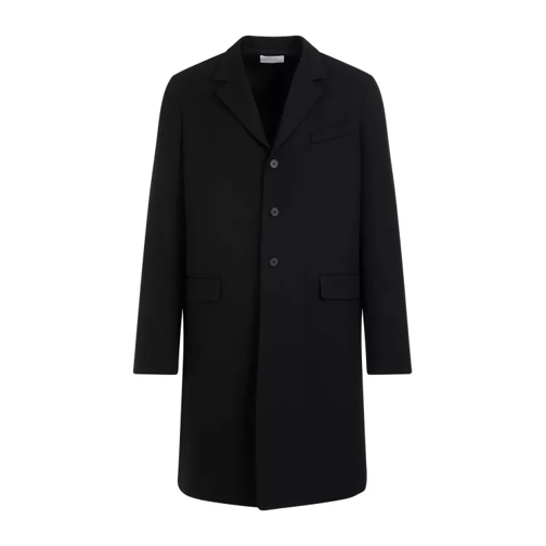 The Row Black Wool Bernie Coat Black Blazer