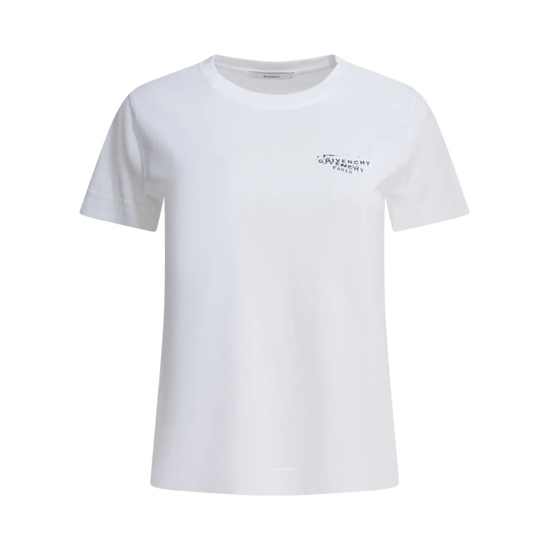 Givenchy T-shirt Fitted Crew-Neck T-Shirt White