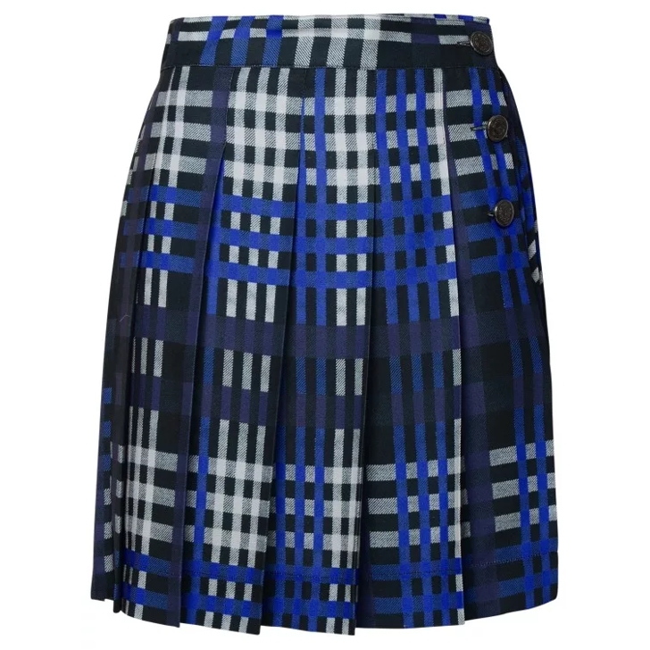 Blue and outlet black skirt