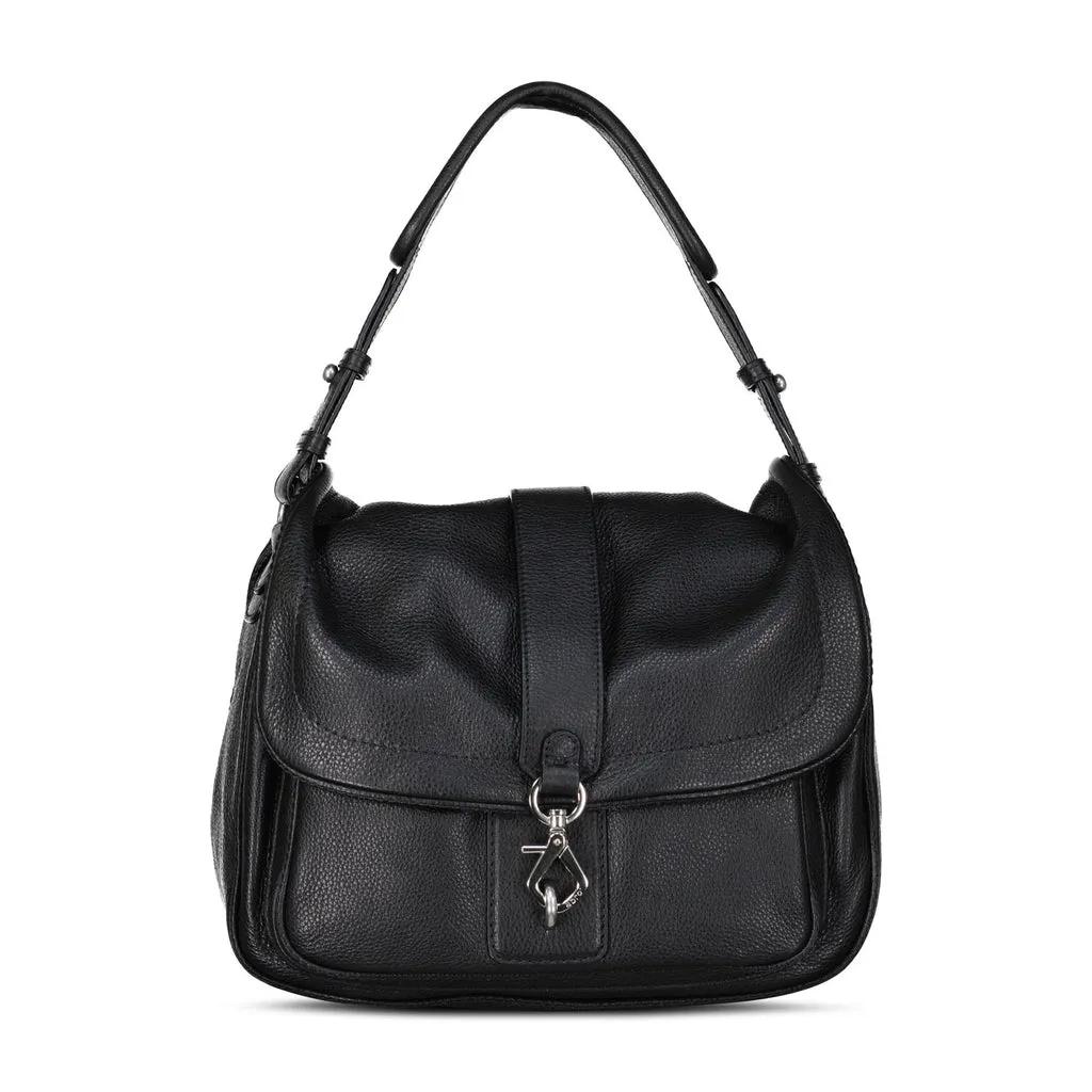 Abro Crossbody Bags - Beuteltasche Star Saddle - Gr. unisize - in Schwarz - für Damen