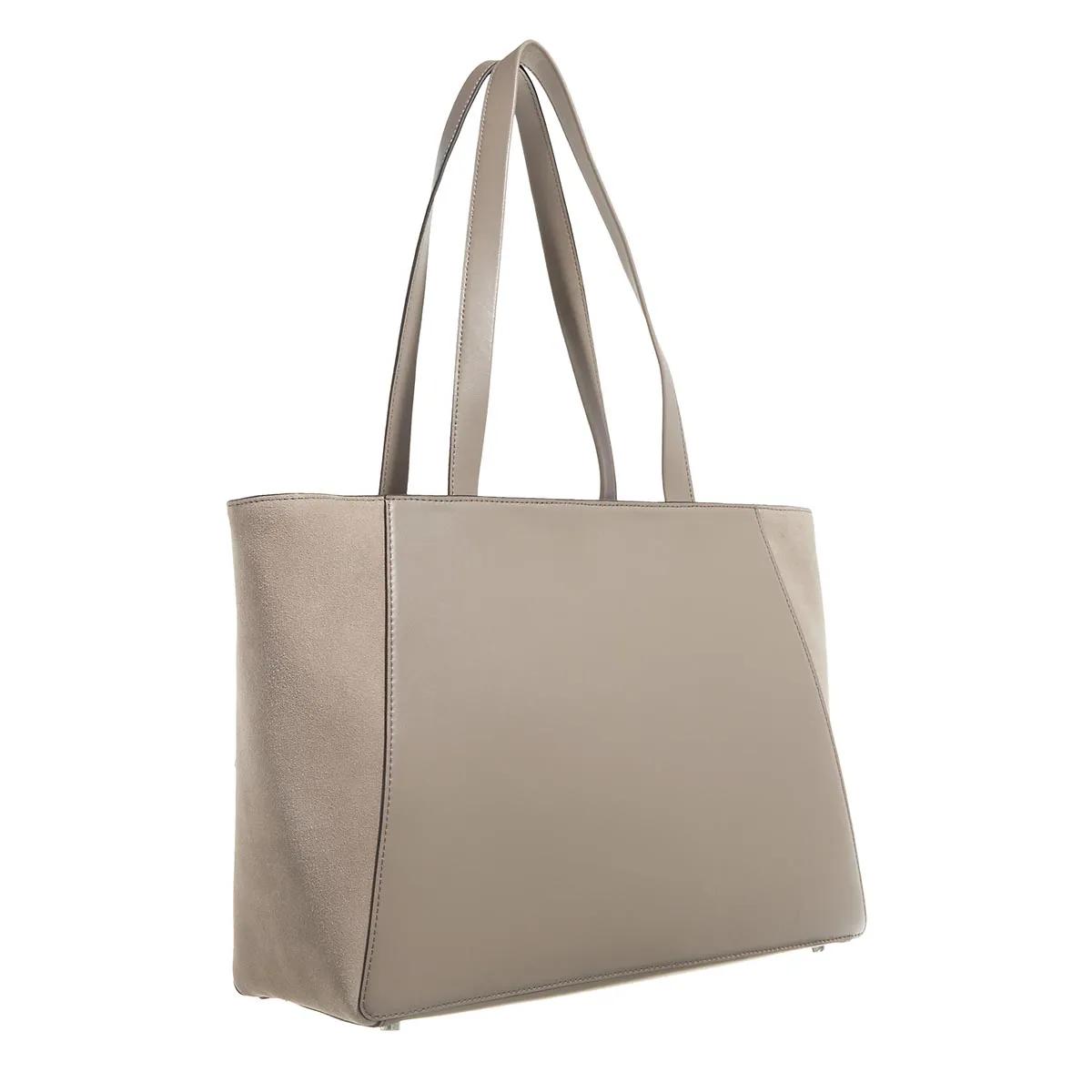 Karl Lagerfeld Shoppers & Totes K Seven Grainy Sp Tote Suede in taupe