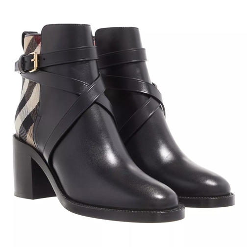 Burberry Boots Black/Archive Beige Stiefelette
