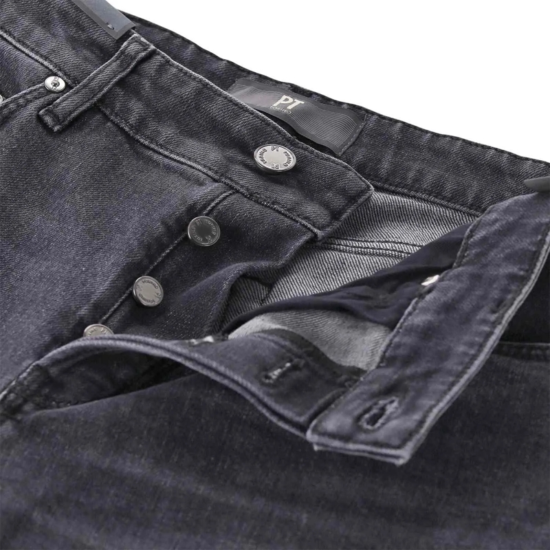 Pt Torino Jeans Tapered-Fit Jeans Reggae 0990 nero(Image 6)