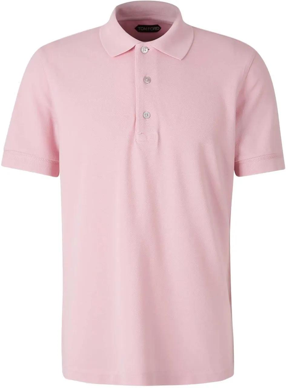 Thumbnail - Tom Ford - Polo Logo Pique - Größe 56 - rosa