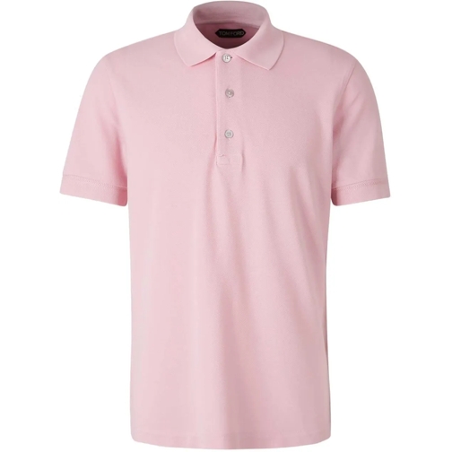 Tom Ford T-Shirts Polo Logo Pique rose