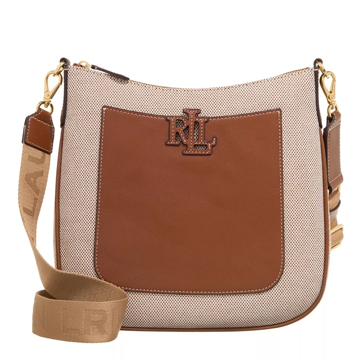 Lauren Ralph Lauren Cameryn 27 Crossbody Large Natural Lauren Tan Crossbody Bag