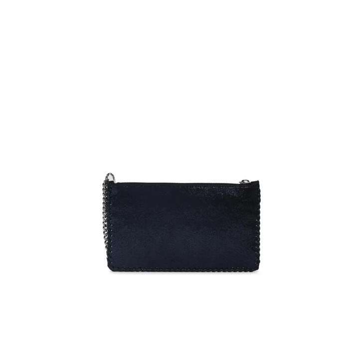 Stella mccartney black clutch sale