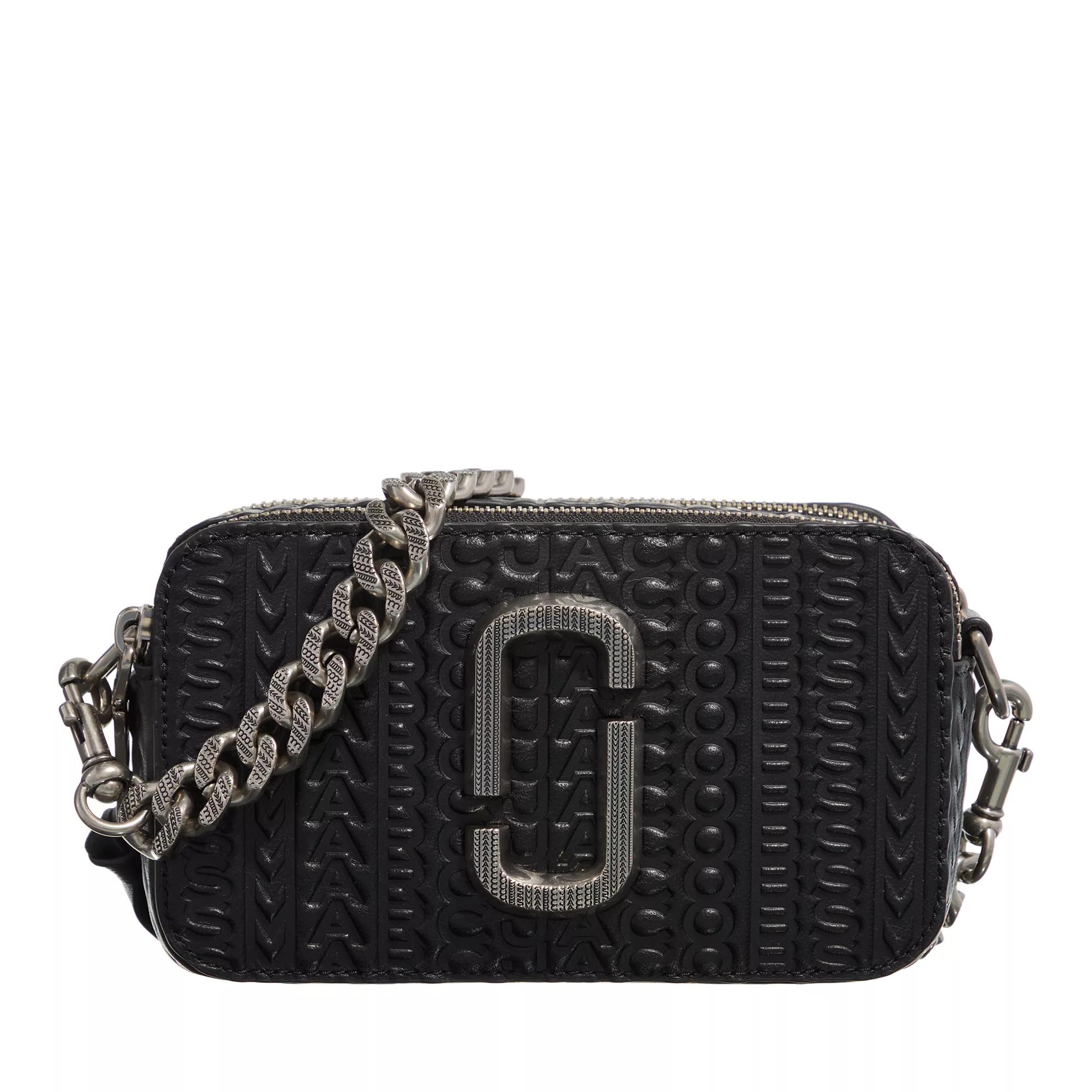 Marc Jacobs Crossbody Bags - The Monogram Debossed Snapshot - Gr. unisize - in Schwarz - für Damen