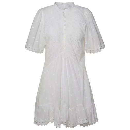 Etoile Isabel Marant Slayae Dress White 