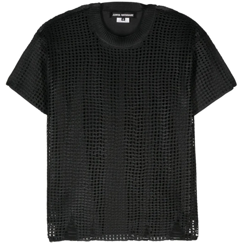 Junya Watanabe T-Shirt T-Shirts And Polos Black schwarz