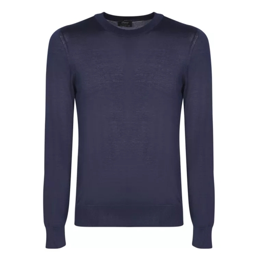 Brioni Roundneck Sweater Blue 