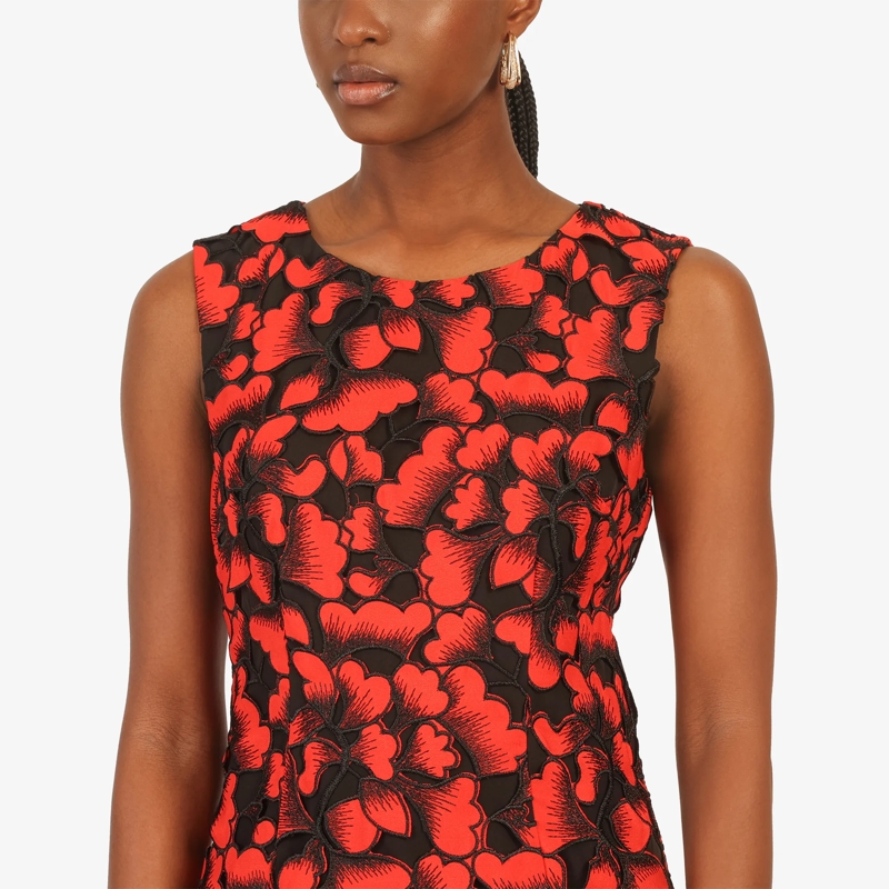 Kraimod Midikleid Cocktailkleid rot(Image 5)